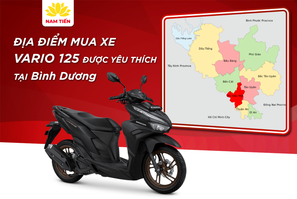 Địa điểm mua xe vario 125 được nhiều người dùng yêu thích