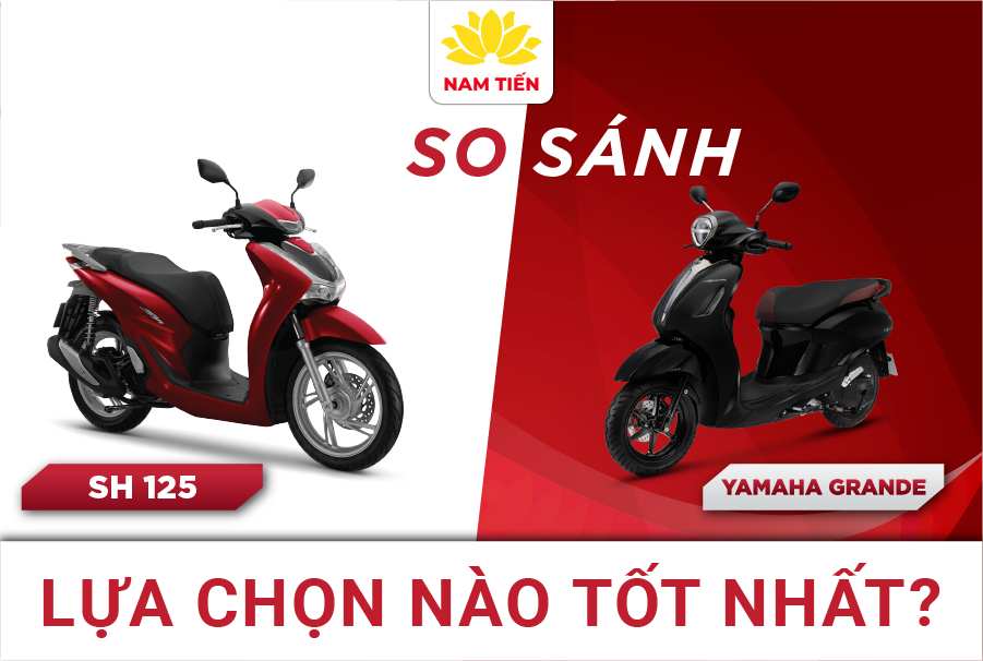 so sánh sh125 và grande lựa chọn nào tốt hơn