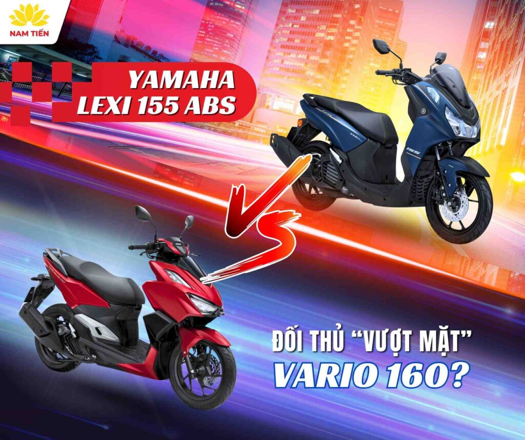 so sánh động cơ giữa vario 160 và yamaha lexi