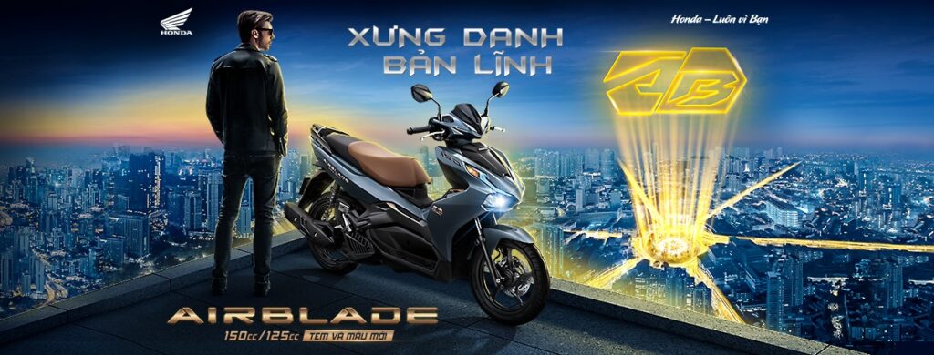 Mua xe máy Honda Airblade trả góp