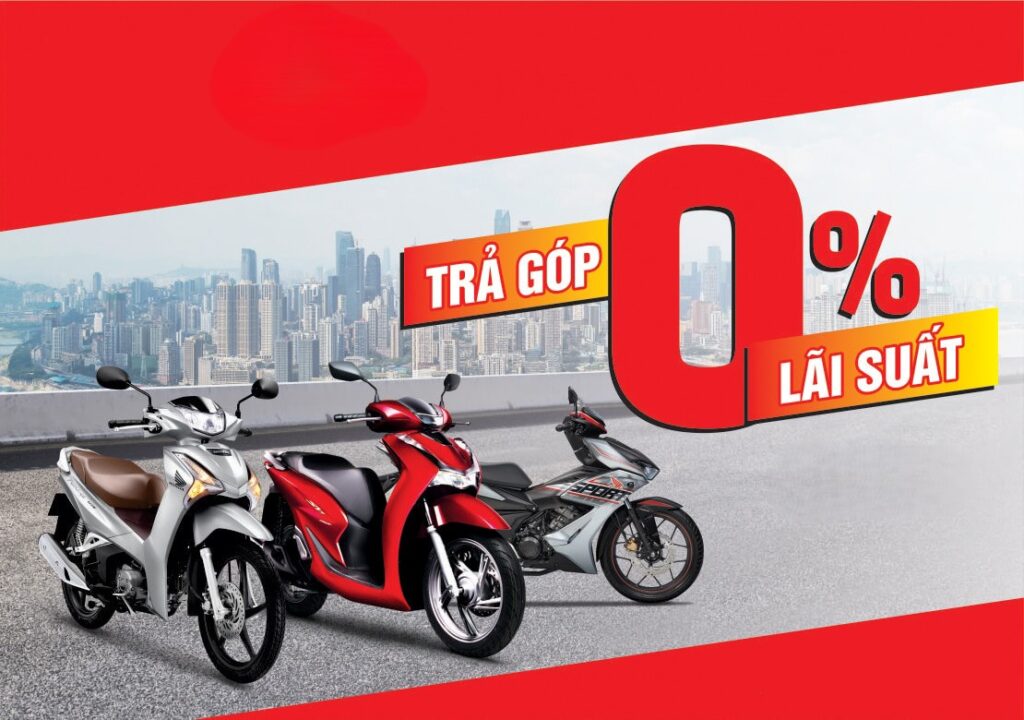 mua xe trả góp lãi suất 0%