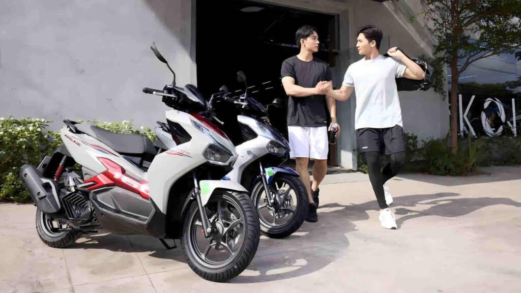 Mua xe máy Honda AB trả góp