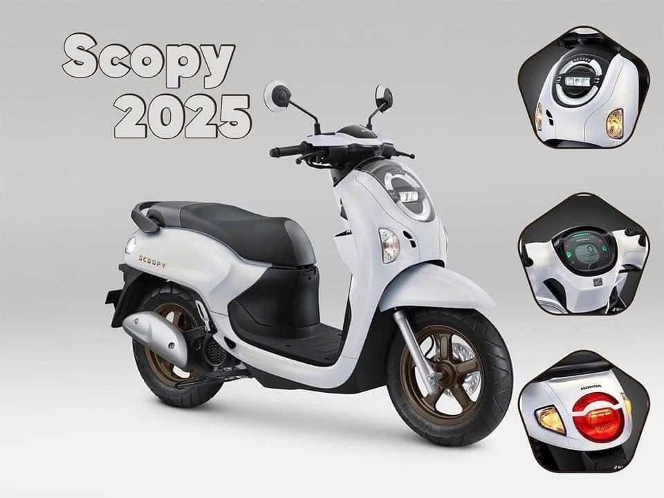 Mua xe Honda Scoopy 2025 trả góp