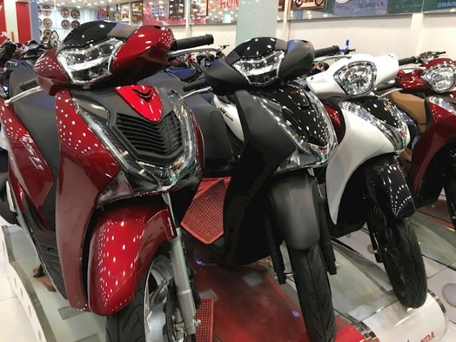 Các phiên bản và màu sắc của xe Honda SH 125i 2025