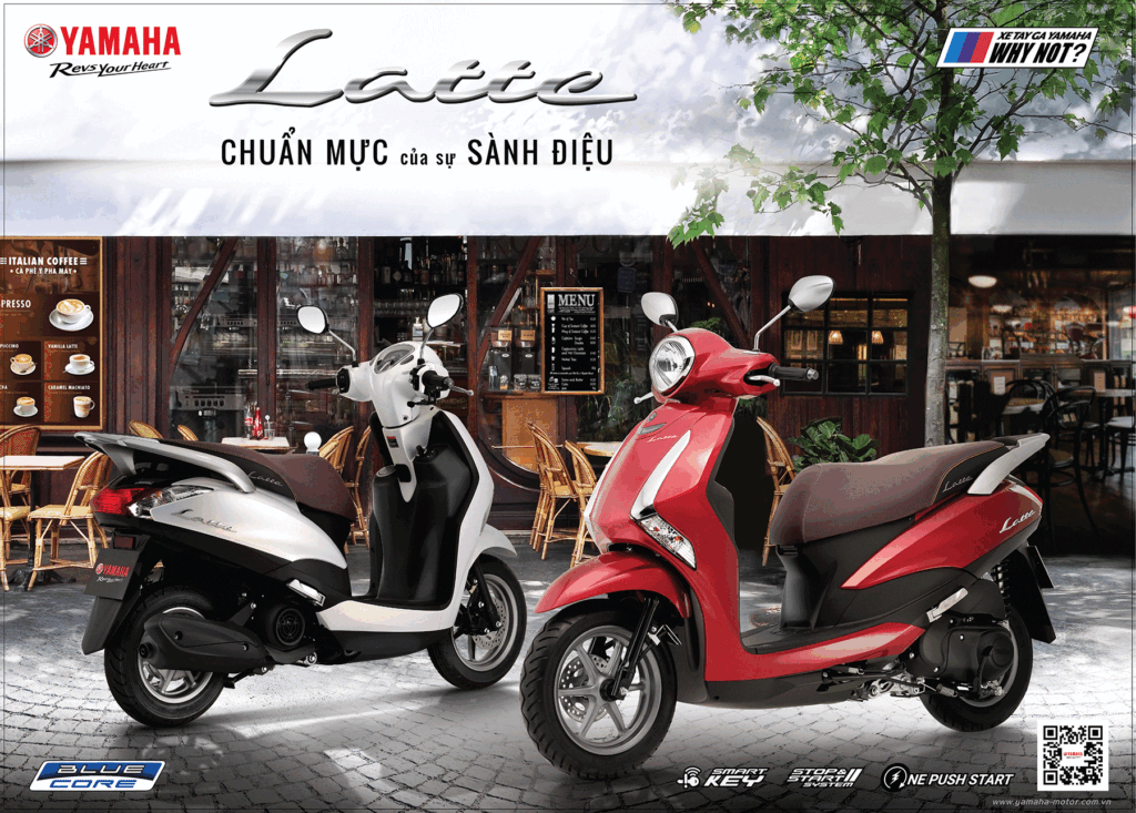 mua xe Yamaha Latte trả góp