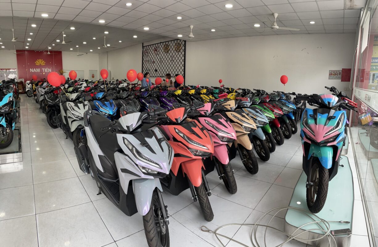Nhu cầu thị trường xe máy Cần Giuộc