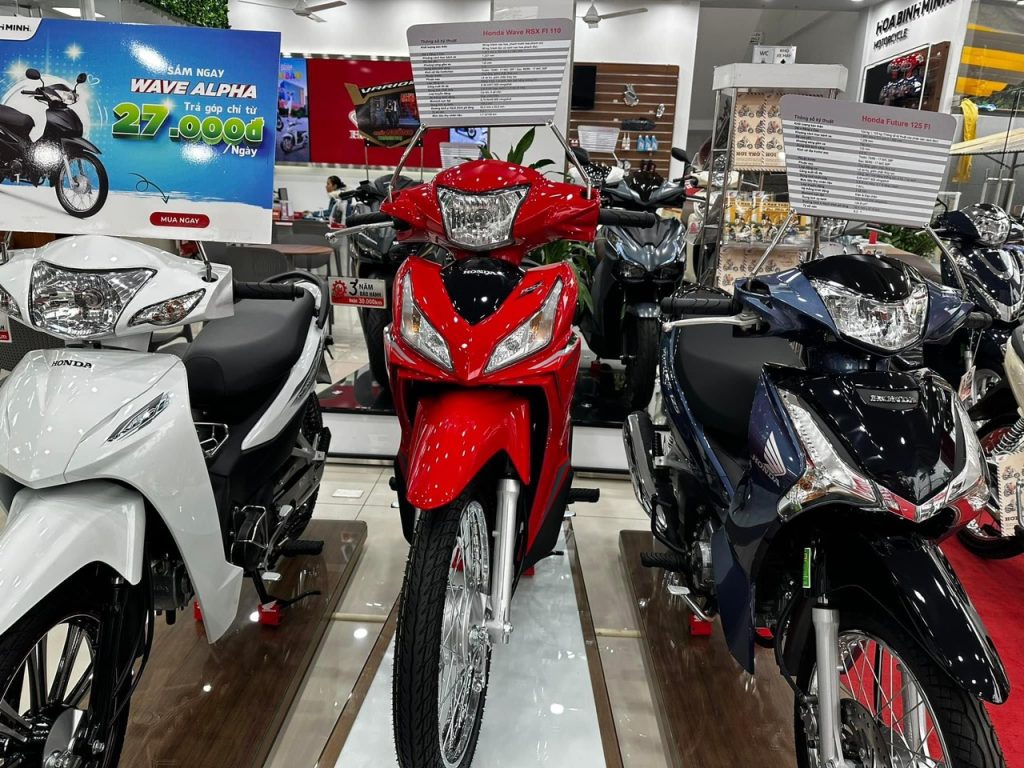 So sánh lãi suất mua Honda Wave trả góp giữa các ngân hàng và công ty tài chính