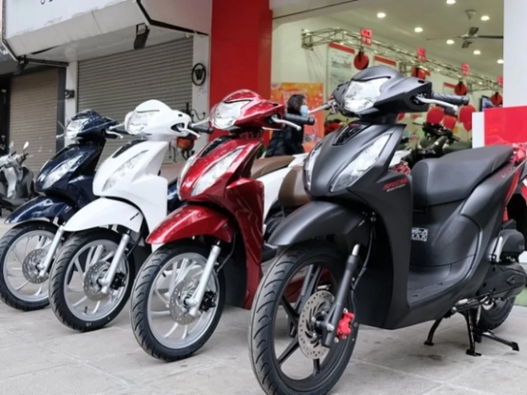 Cửa hàng xe máy trả góp