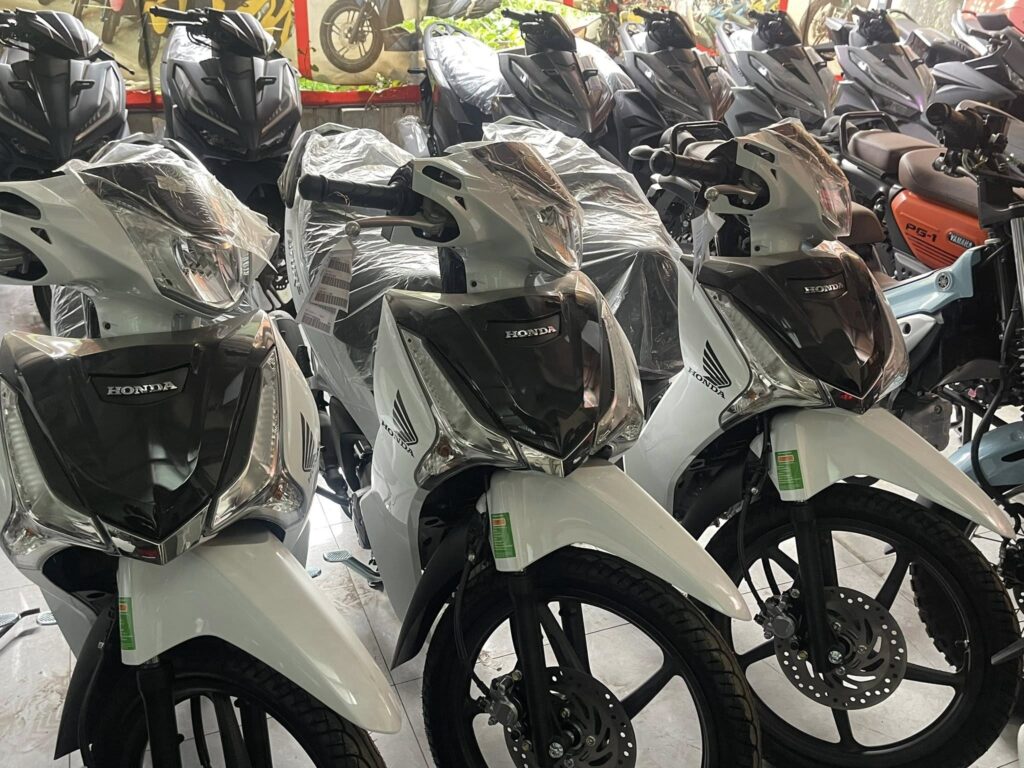 Đại lý xe máy trả góp