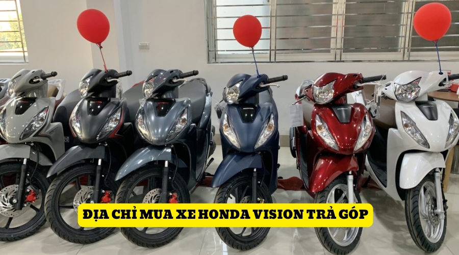 Cách thức mua trả góp xe máy Bình Hưng