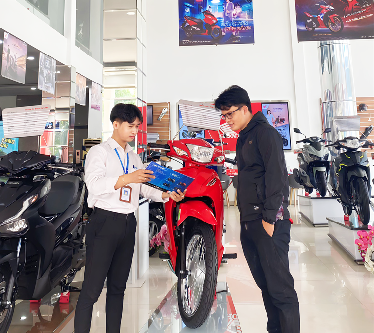Mua trả góp xe máy quận 2 tại Muaxemaytragop.vn