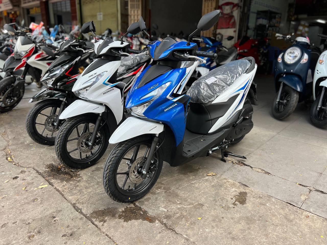 So sánh trả góp Honda Beat, Vision và Scoopy 2025