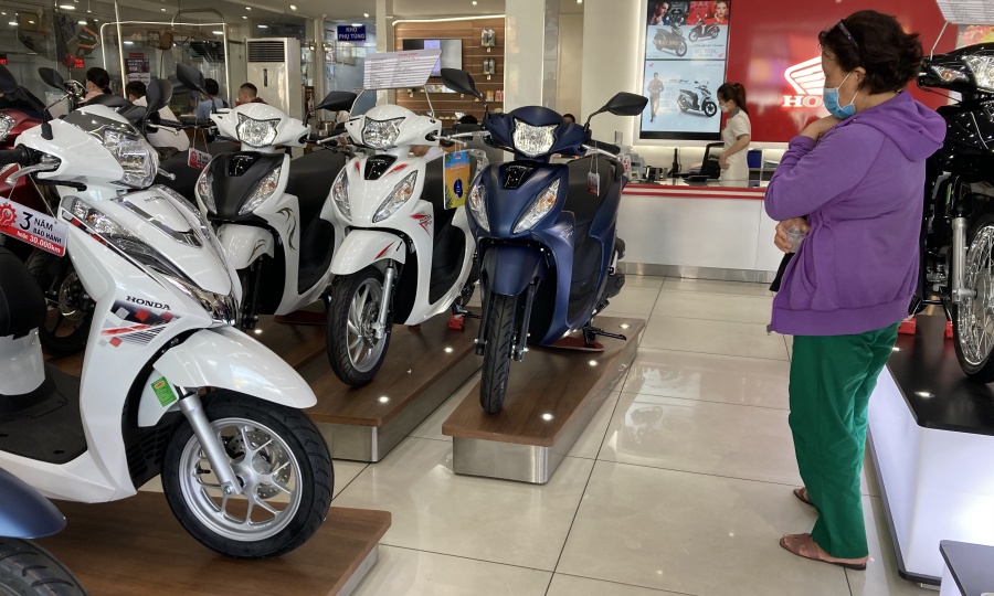 Mua trả góp xe máy quận 2 lãi suất thấp
