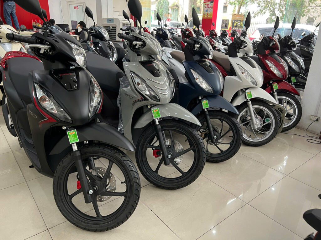 mua xe Honda Vision trả góp