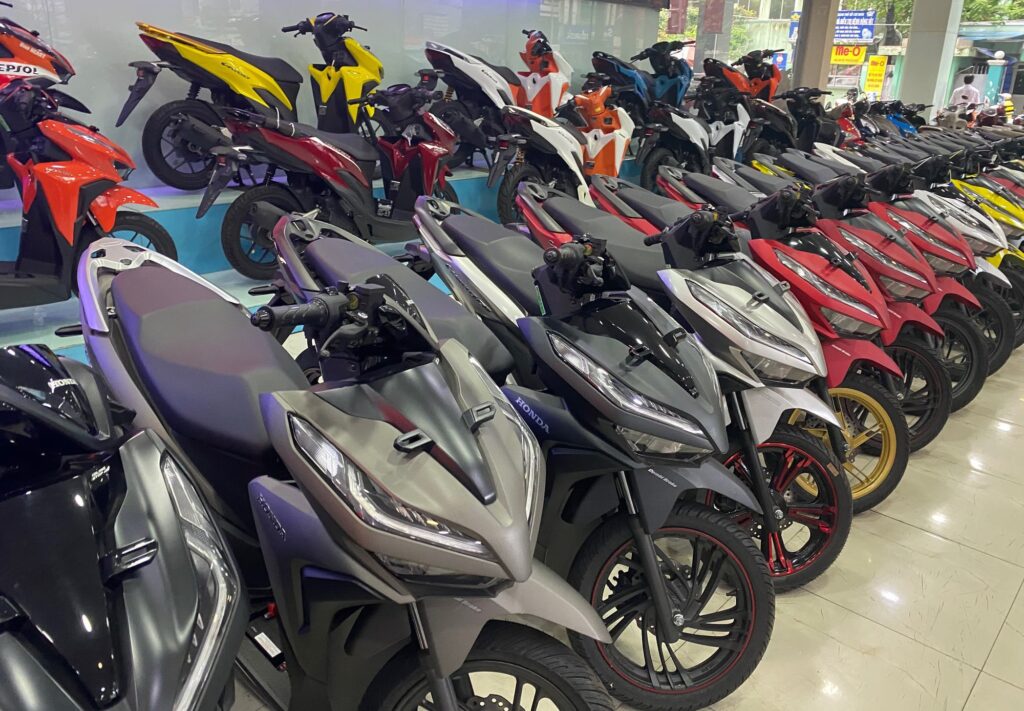 đại lý xe máy trả góp