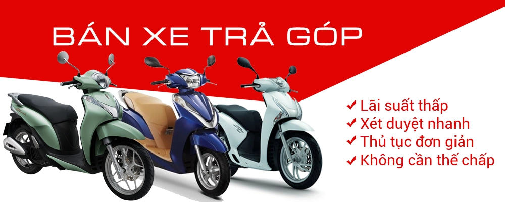 Thủ tục Mua trả góp xe máy Hóc Môn