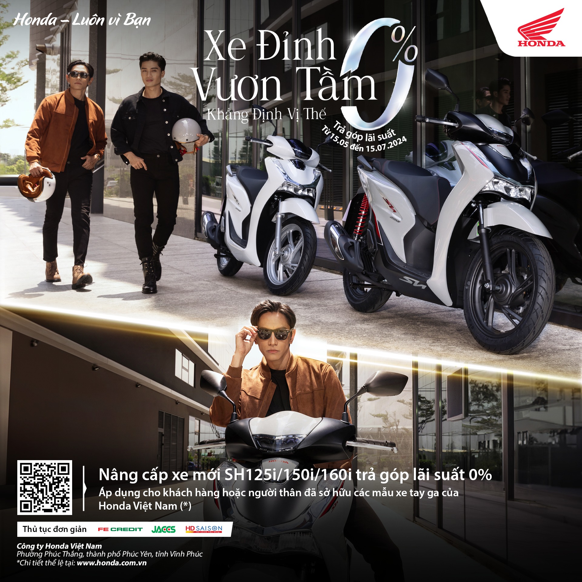 Cửa hàng xe máy Honda Hóc Môn chính hãng giá rẻ