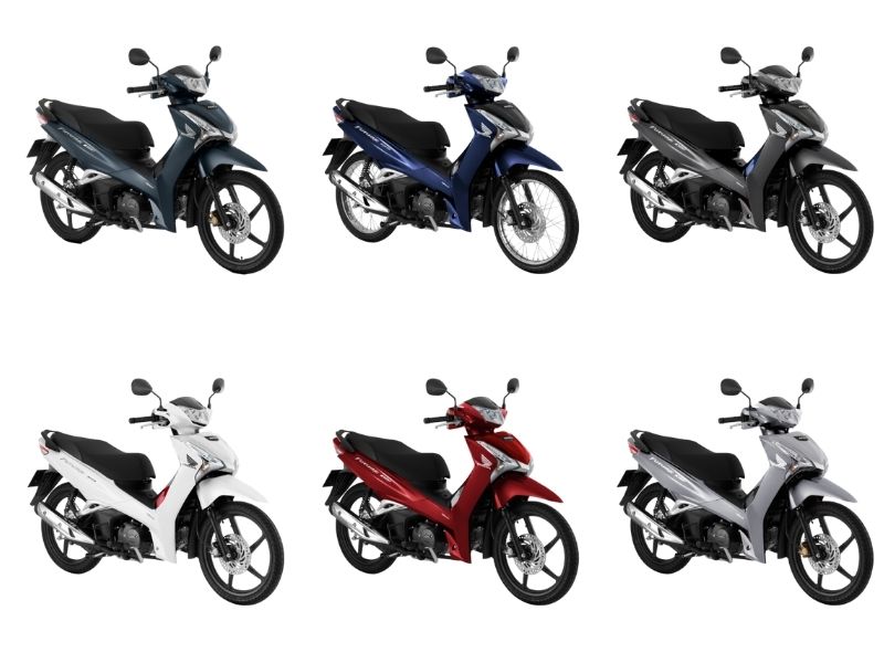 Xe Honda Future 125 FI 2026 có 3 phiên bản: Tiêu chuẩn – Cao cấp – Đặc biệt.
