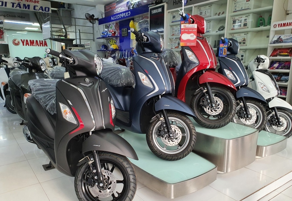 Những dòng xe phổ biến được bán tại Cửa hàng xe máy Yamaha Bình Tân