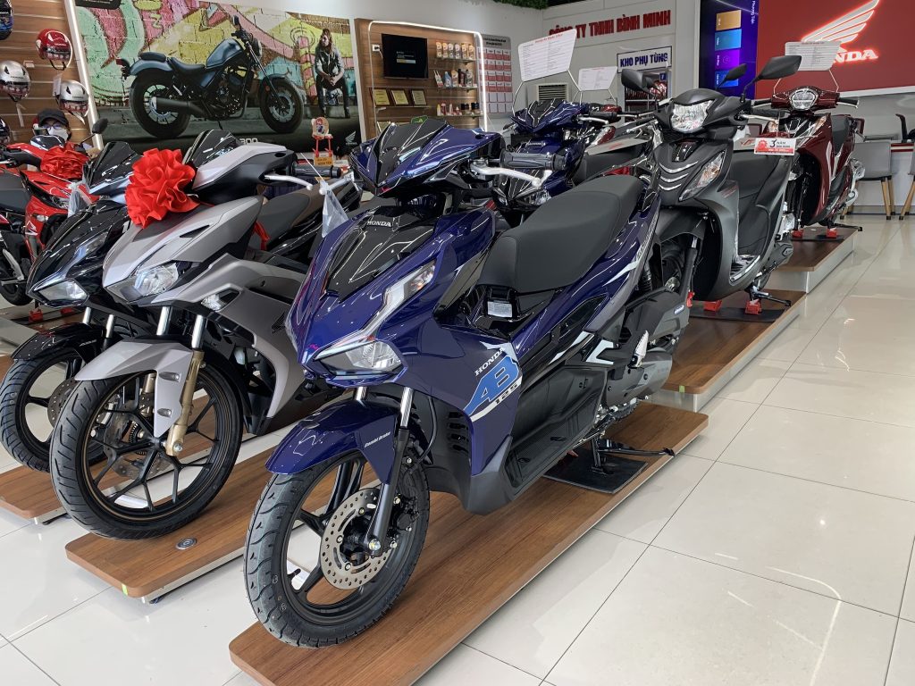 Cửa hàng xe máy Honda quận 3 chính hãng giá tốt