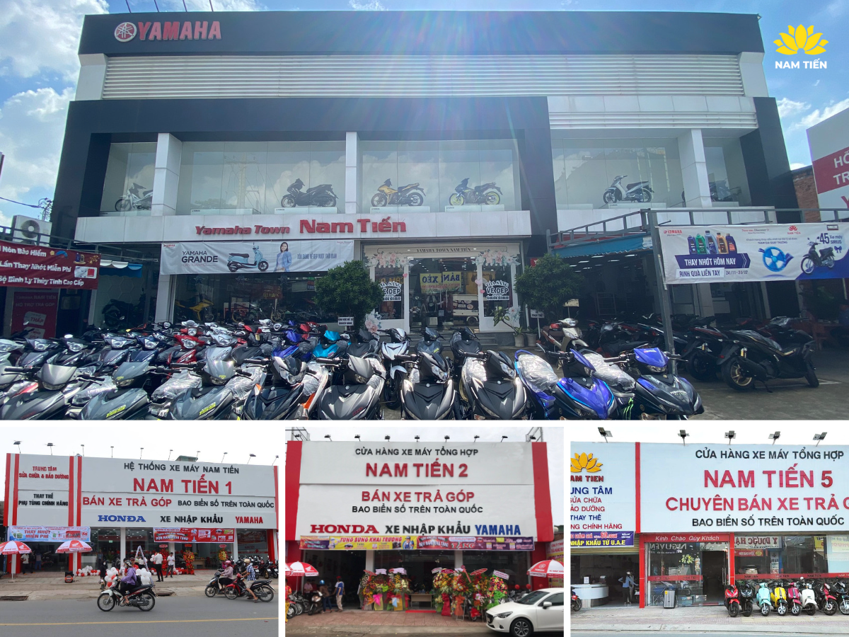 Cửa hàng xe máy Yamaha quận 2 chính hãng giá tốt