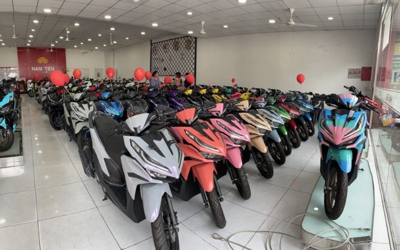 Bảng giá xe tại Cửa hàng xe máy Honda quận 8 mới nhất