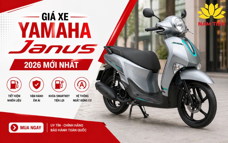 Bảng giá xe Yamaha Janus 2026 mới nhất