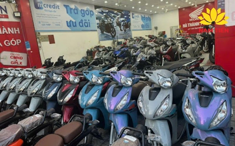 Hình thức mua trả góp xe máy quận 8 phổ biến hiện nay