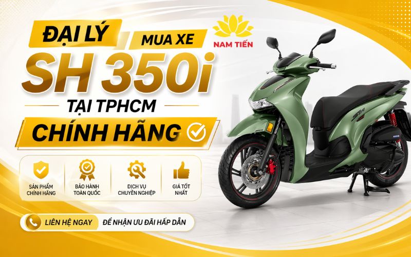Tìm mua xe Sh 350i tại TPHCM ở đâu chính hãng?