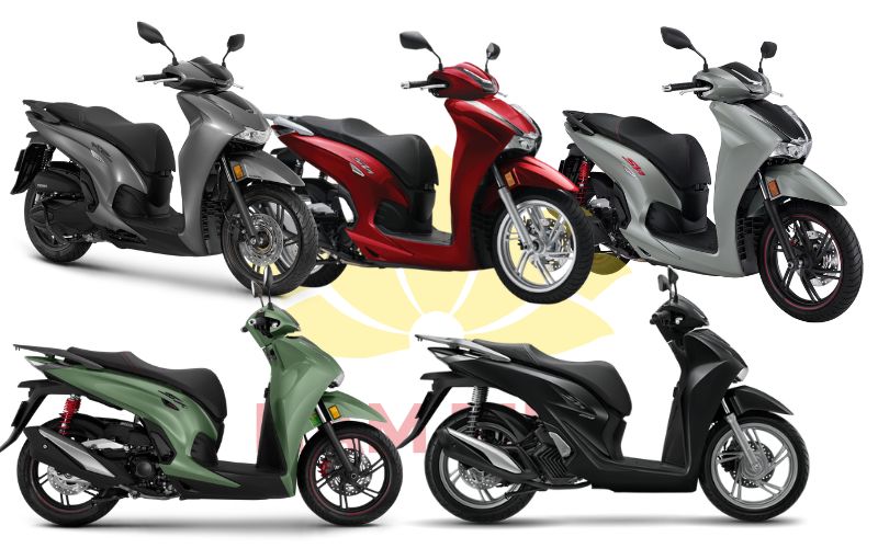 Tổng hợp phiên bản và màu sắc xe SH 350i tại TPHCM