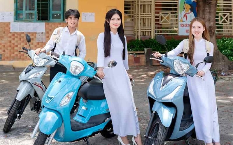 Top dòng xe máy 50cc cho học sinh nữ giá rẻ
