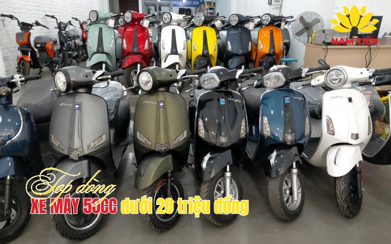 Top dòng xe máy 50cc dưới 20 triệu chất lượng