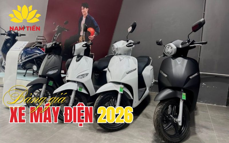 Bảng giá xe máy điện mới nhất 2026