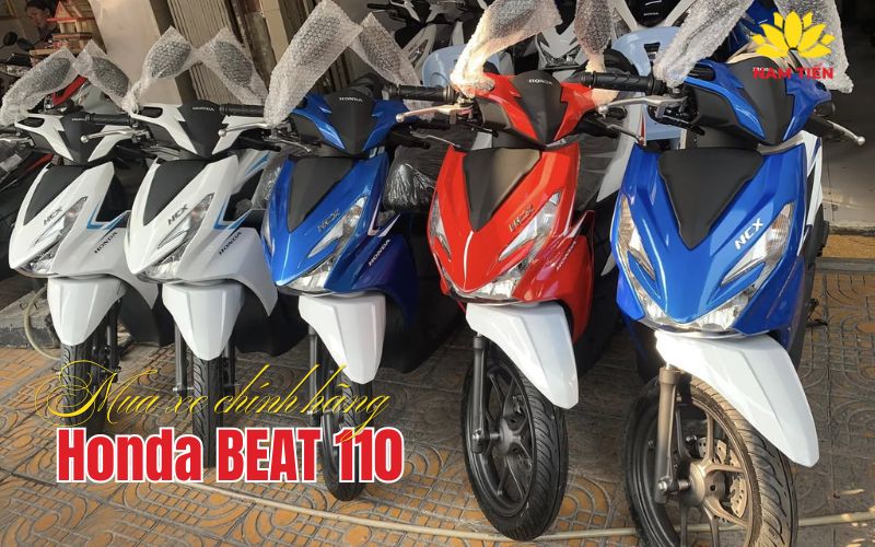 Mua xe Honda Beat chính hãng gần đây