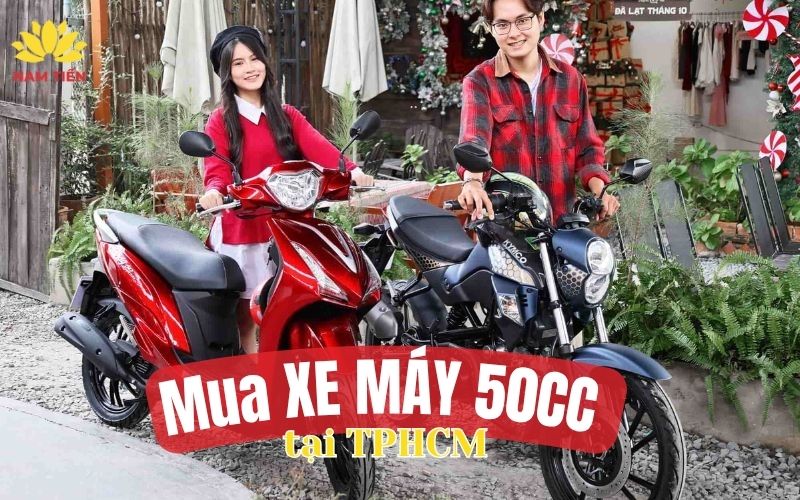 Mua xe máy 50cc TPHCM ở đâu giá tốt?
