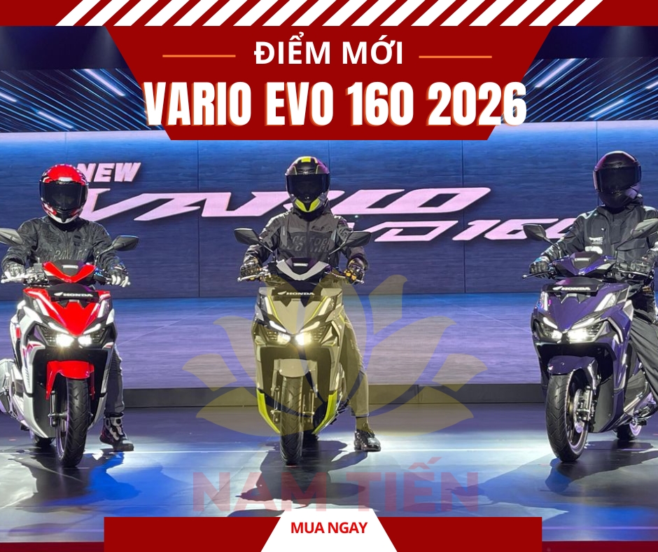 Điểm mới xe Honda Vario Evo 160 2026