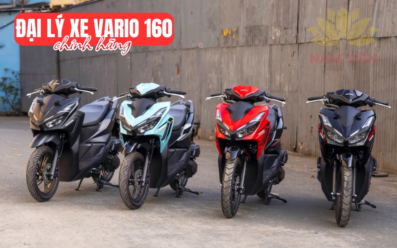 Đại lý xe Vario 160 ủy quyền chính hãng