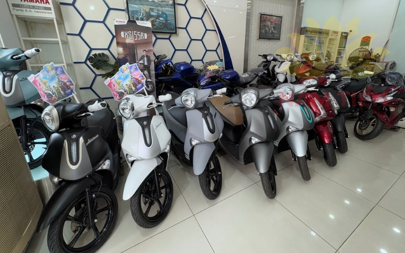 Nên mua xe Yamaha Janus chính hãng ở đâu?