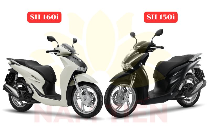 So sánh SH 150i và SH 160i có điểm gì khác biệt không?