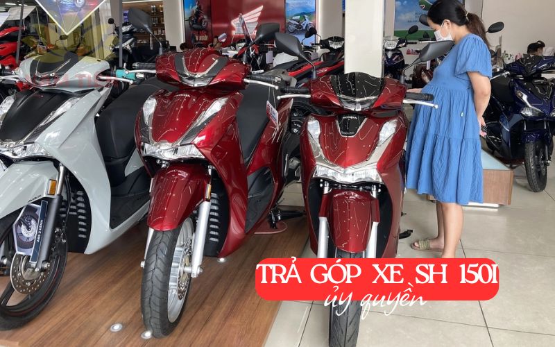 Trả góp xe SH 150i ở đâu lãi thấp