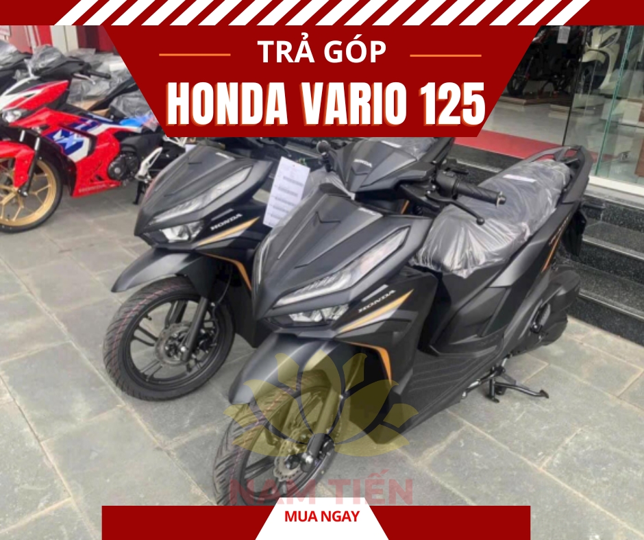 Trả góp xe Vario 125 ở đâu lãi thấp