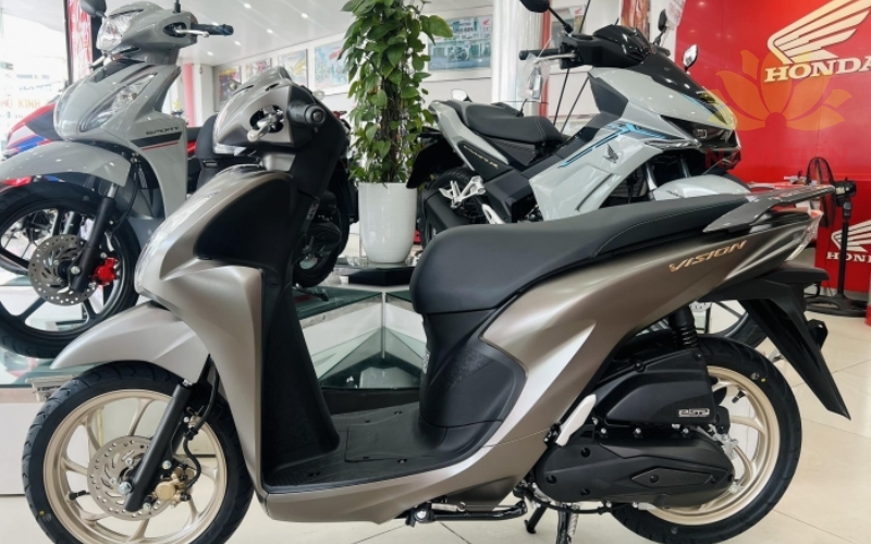 Bảng giá xe máy Honda Vision mới nhất