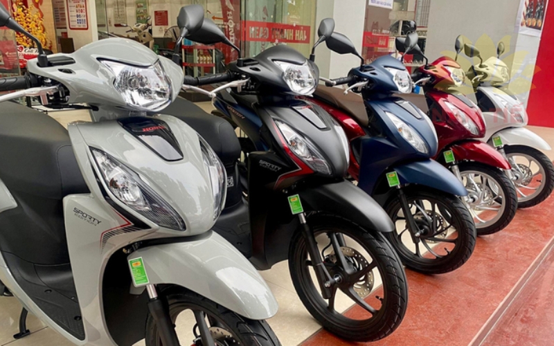 Cách tìm Cửa hàng xe máy Honda Vision chính hãng
