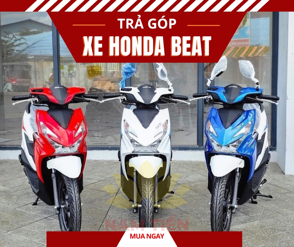 Trả góp xe Honda Beat ở đâu lãi thấp