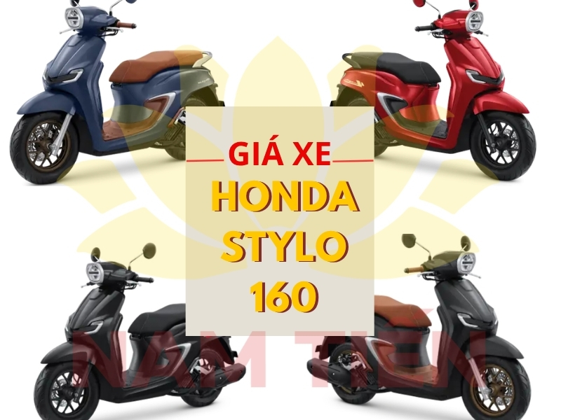 Giá xe Honda Stylo 160 mới nhất hôm nay