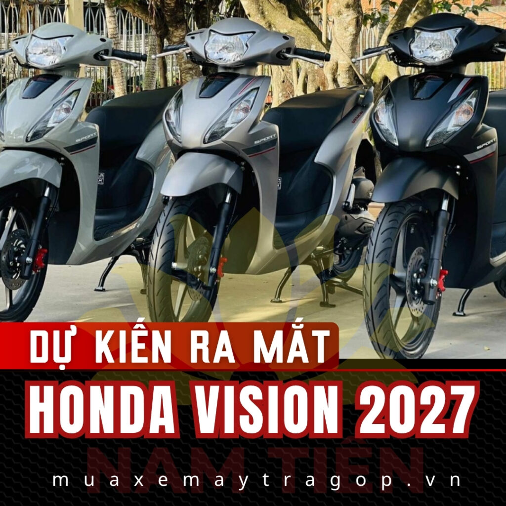 Dự kiến Honda Vision 2027 bao giờ ra mắt?