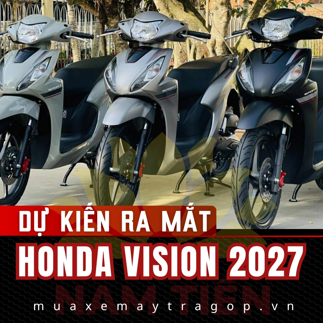 Dự kiến Honda Vision 2027 bao giờ ra mắt?