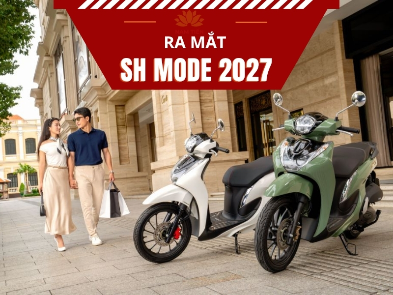 Điểm mới Honda SH Mode 2027 động cơ đạt chuẩn EURO04