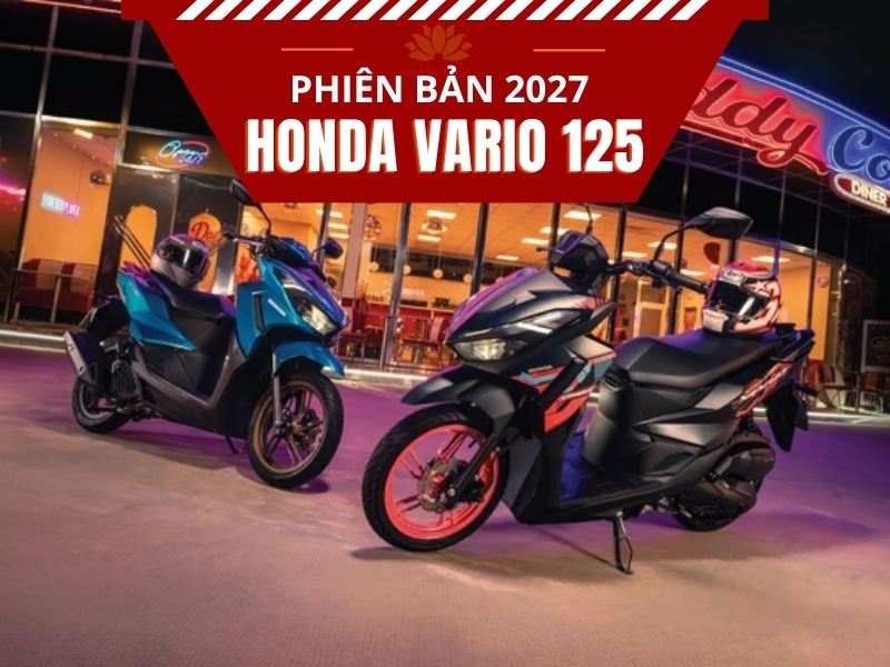 Honda Vario 125 phiên bản 2027 đạt chuẩn EURO4