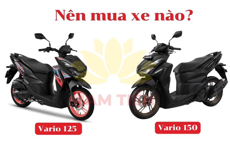 Nên mua xe Vario 125 hay Vario 150?